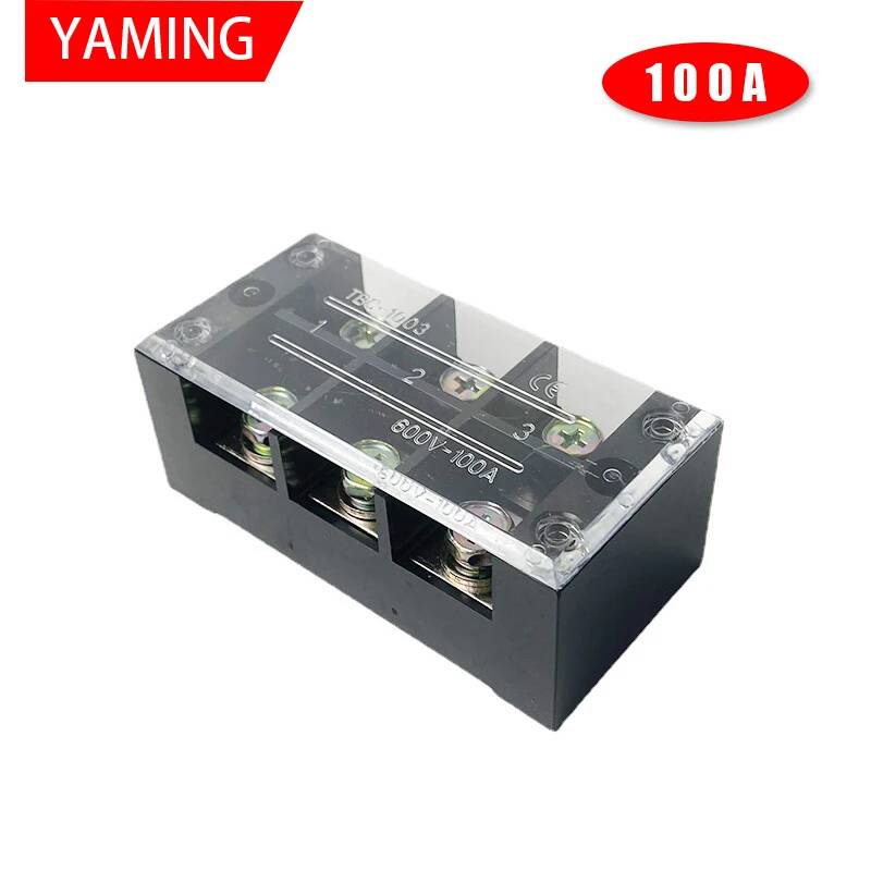 Screw Terminal Block - 2 szt. TBC-1003 100A 3P 600V