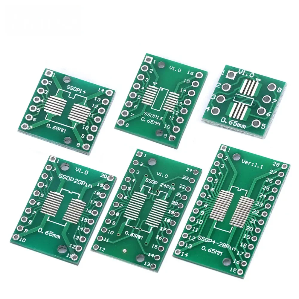 Pcb Prototyping Board - Zestaw 10 adapterów SOP8 na TSSOP28,