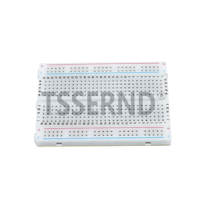 Breadboard 400 Point - Płytka stykowa bezlutowa 400 punktów połączeń,