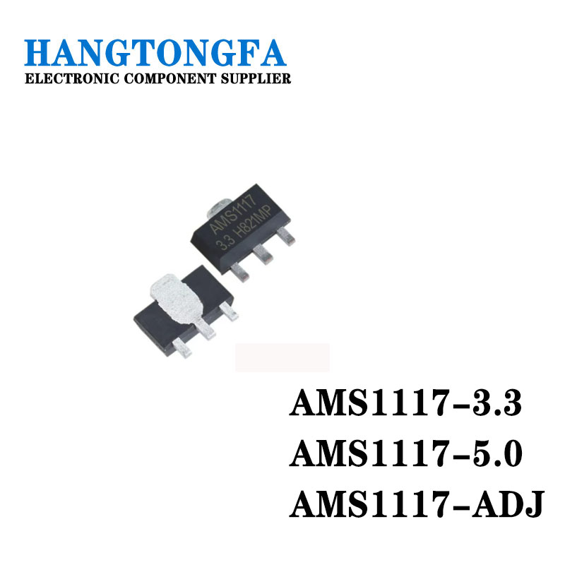 Ams1117 Module - 100 SZT. Tranzystor AMS 1117-3.3V 5V