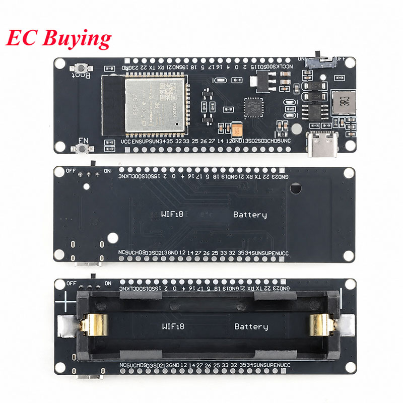 Esp32 Battery Holder Lipo - Płytka rozwojowa modułu ESP32 z WiFi,