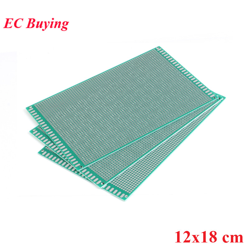 Pcb Prototyping Board - 12x18cm dwustronny prototyp uniwersalna płytka drukowana