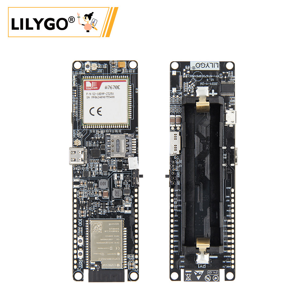 Esp32 Battery Holder Lipo - Moduł LILYGO T-A7670E ESP32, obsługuje WiFi