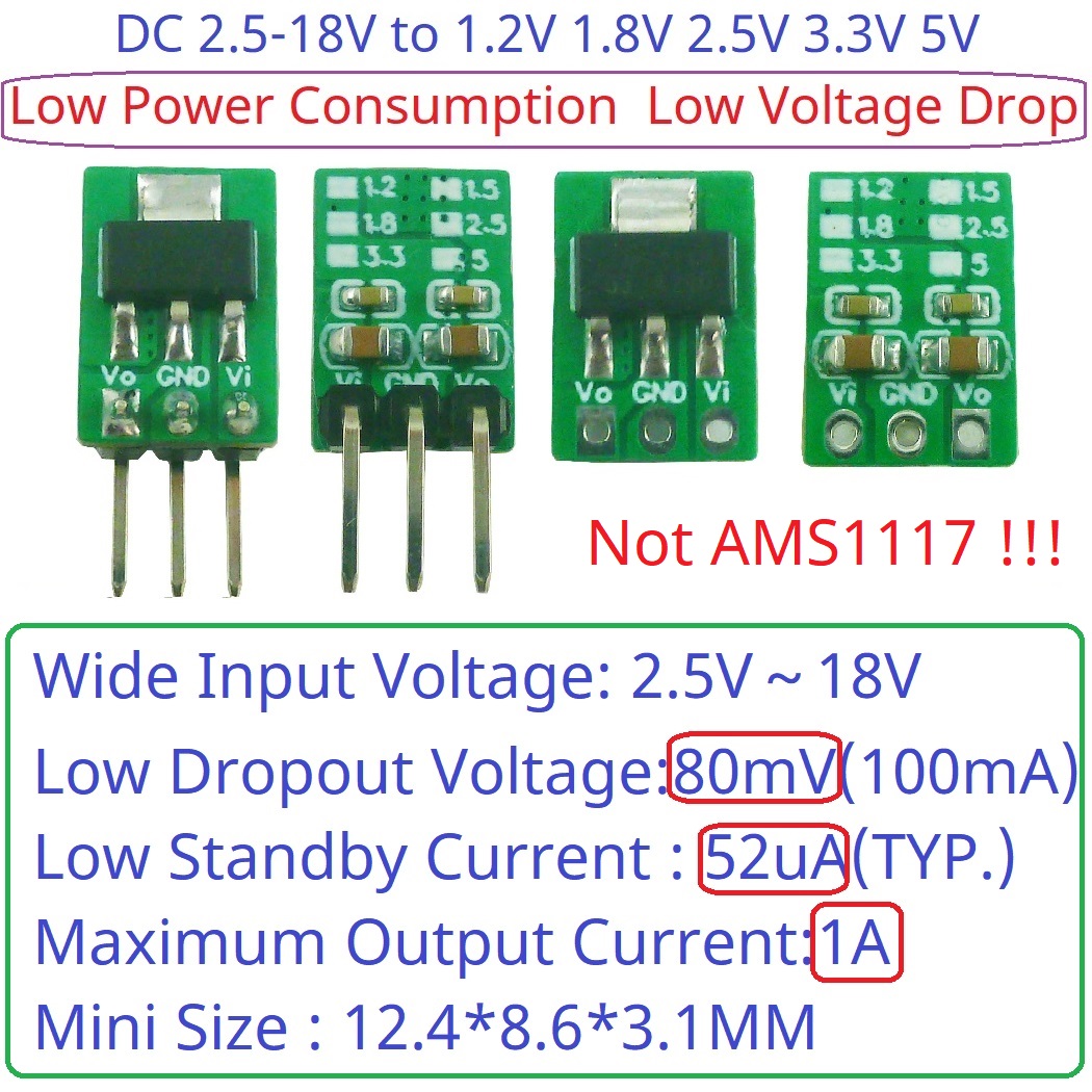 Esp32 Step Down Buck - Miniaturowy moduł LDO typu step-down Tiny