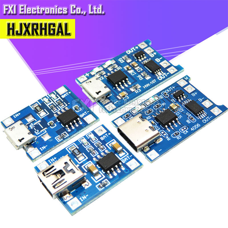 Tp4056 Module - 5 sztuk Micro USB 5V 1A