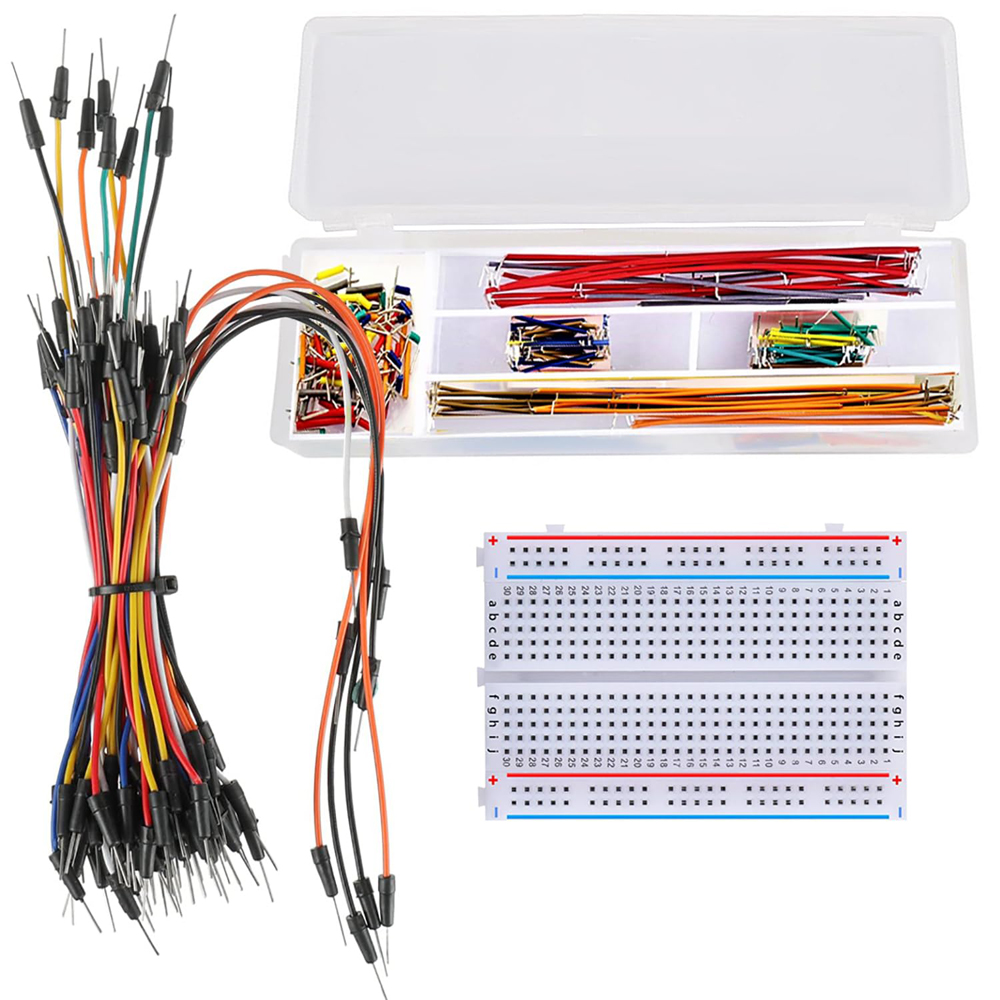Breadboard 400 Point - Zestaw przewodów połączeniowych do płytek prototypowych