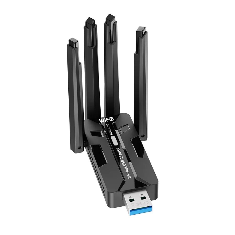 Antenna 2.4Ghz - Adapter WiFi 6 USB 1800Mbps Dual