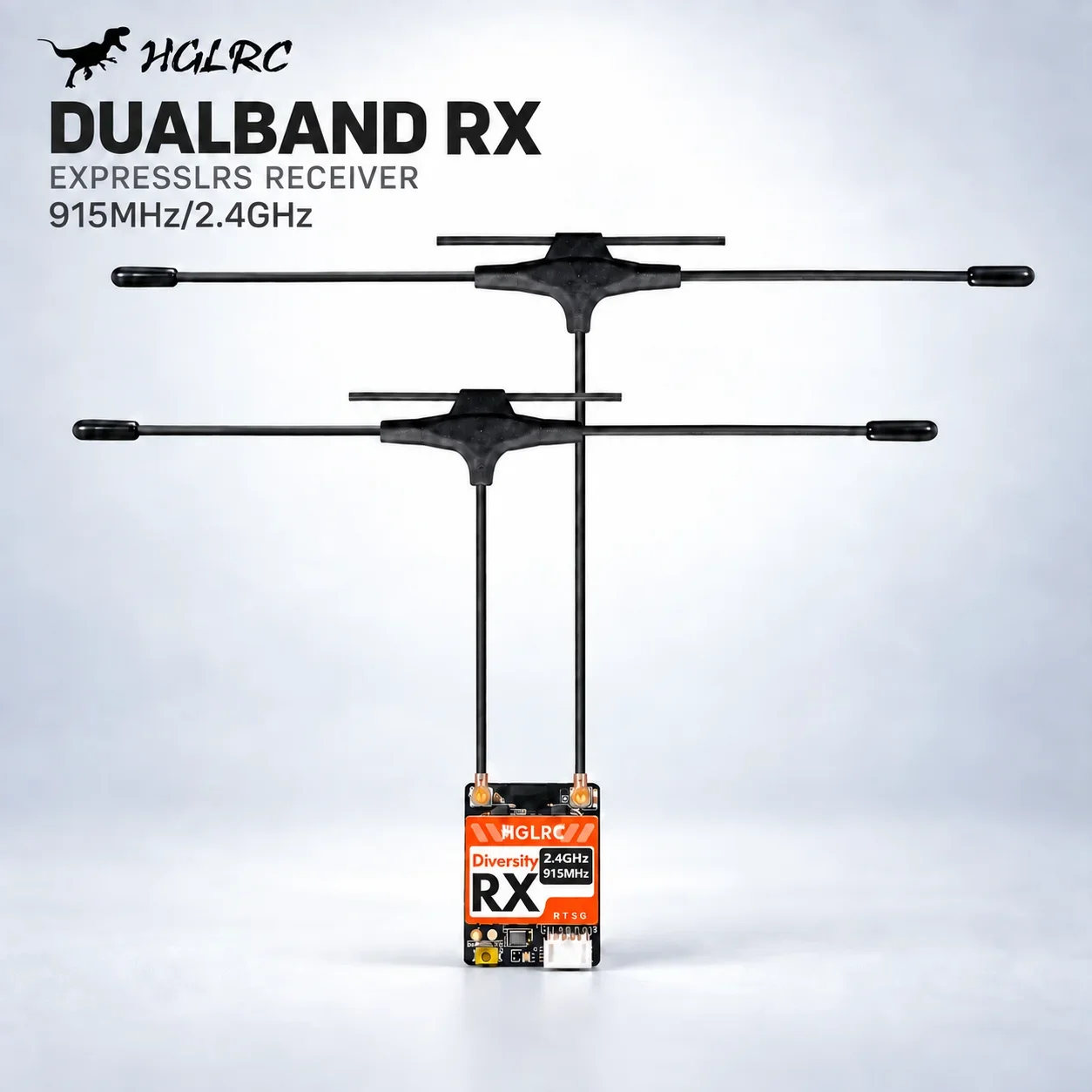 HGLRC – dwuzakresowy odbiornik – Antenna 2.4Ghz recenzja i cena