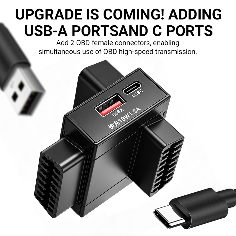 Adapter rozdzielający OBD2, 1  – Usb C Cable recenzja i cena