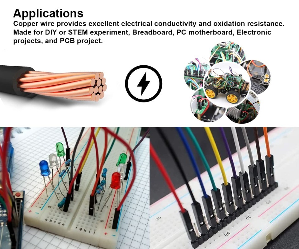 Zestaw przewodów typu ribbon D – Jumper Wire Kit recenzja i cena