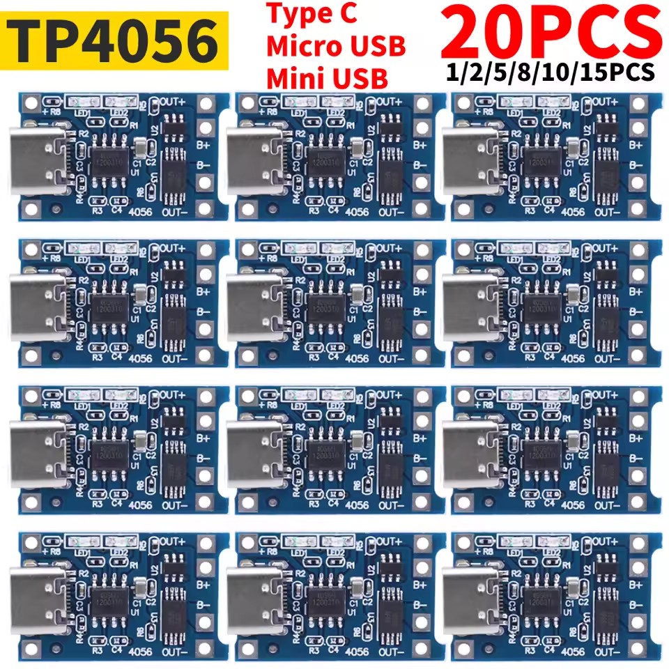 1-20 SZT. Moduł Ładowarki Akum – Tp4056 Module recenzja i cena