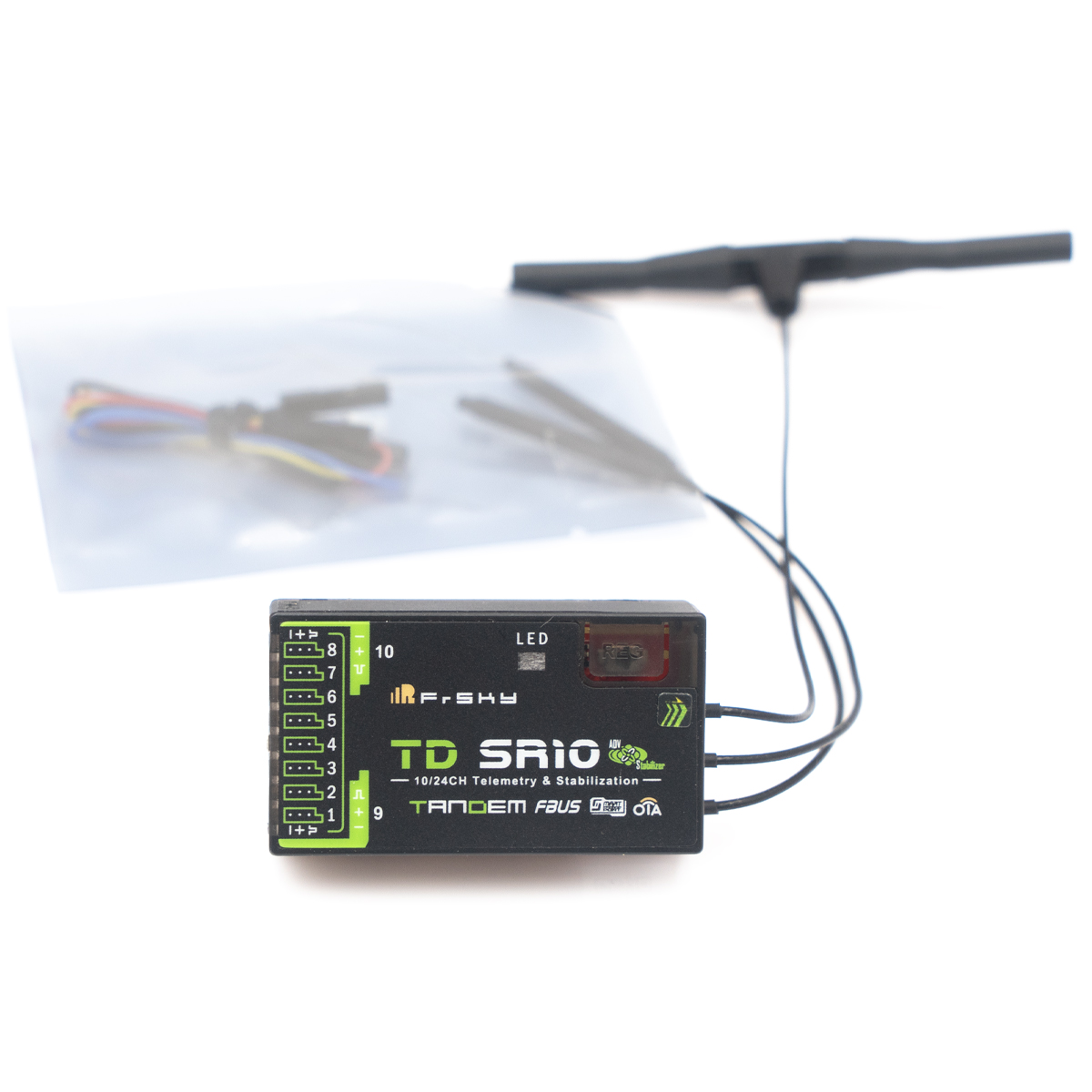 Odbiornik FrSky TD SR10, obsłu – Antenna 2.4Ghz recenzja i cena