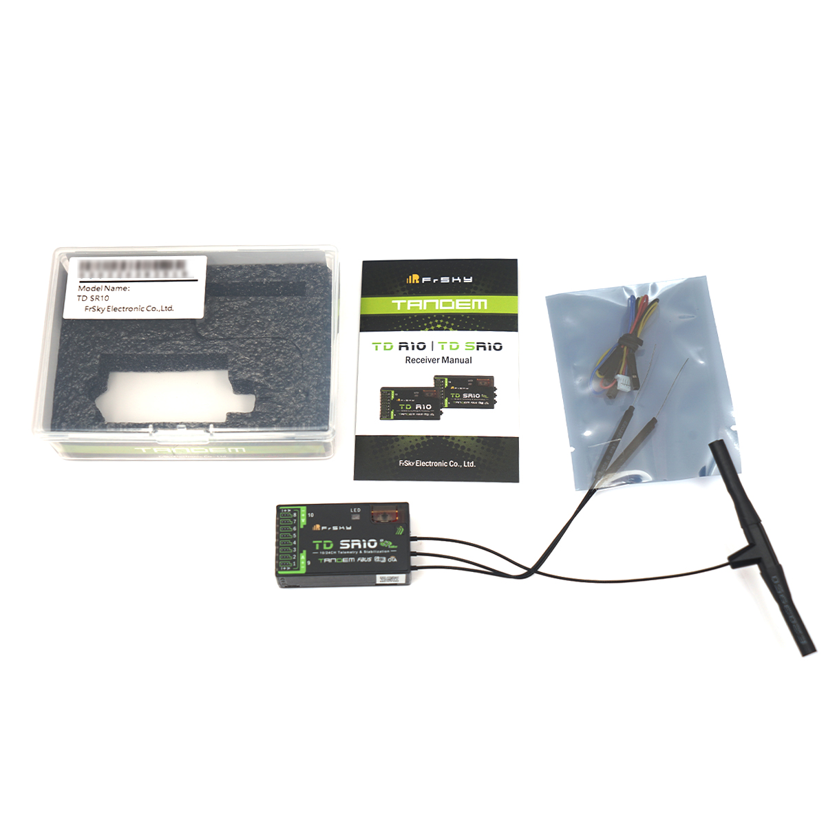 Odbiornik FrSky TD SR10, obsłu – Antenna 2.4Ghz recenzja i cena