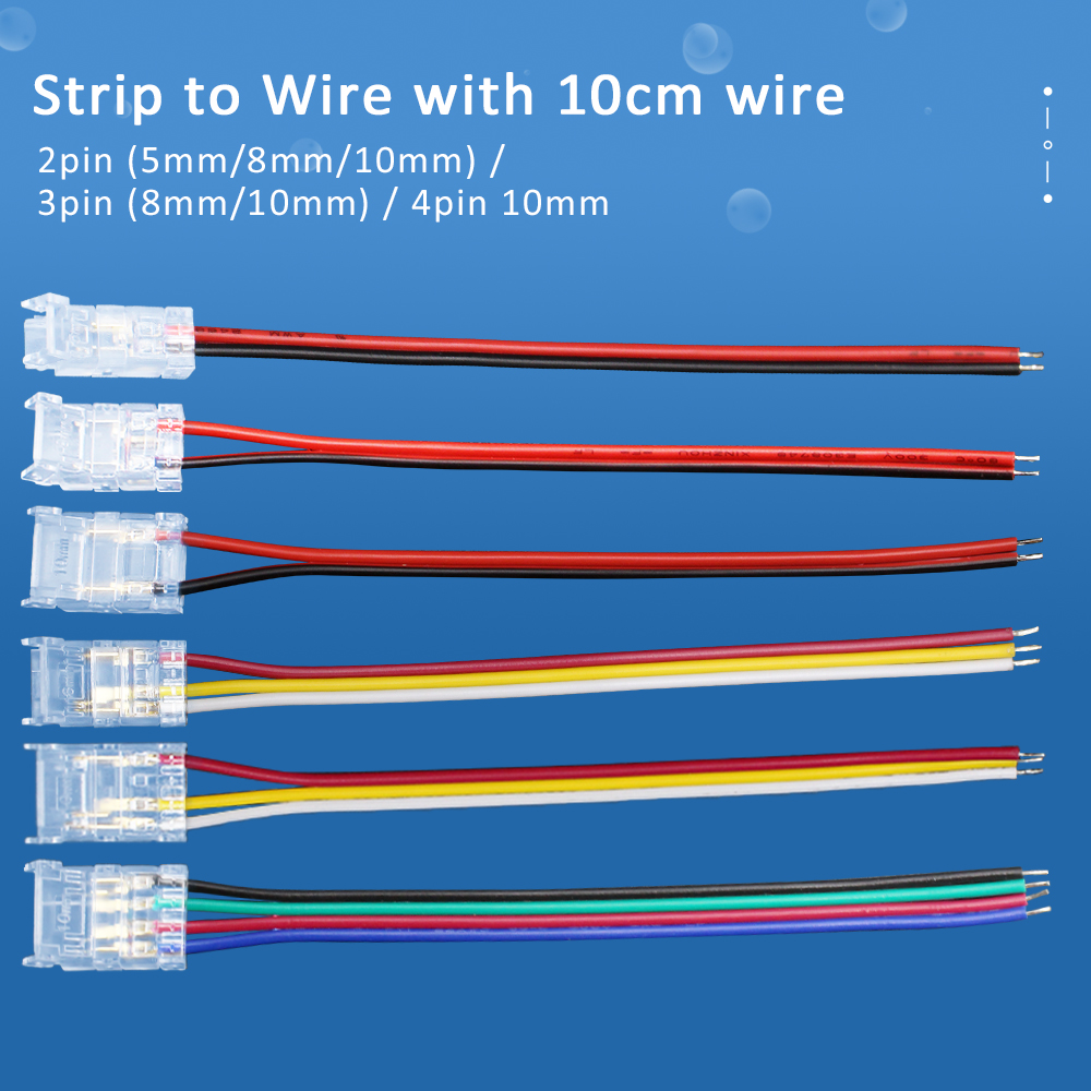 Bezlutowe złącze LED 2-pinowe  – Jumper Wire Kit recenzja i cena