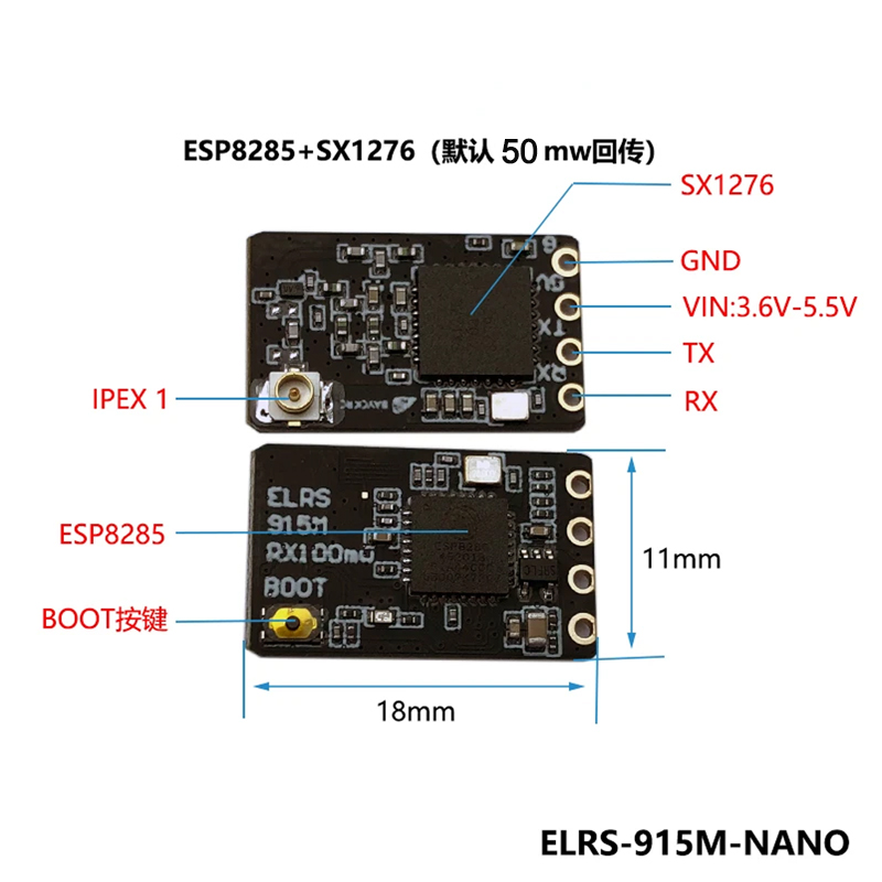 Odbiornik BAYCK ELRS 900MHz 91 – Ipex Connector recenzja i cena