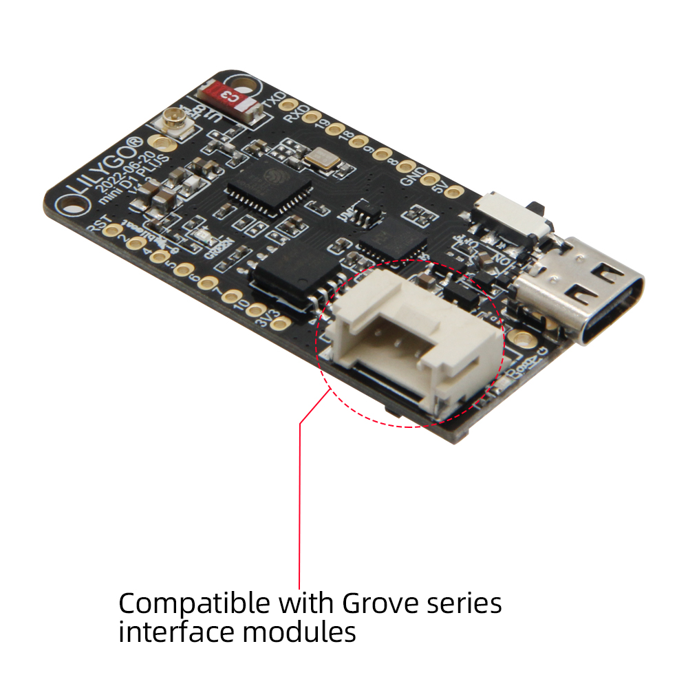 LILYGO® TTGO T-OI Plus ESP32-C – Esp32 Battery Holder Lipo recenzja i cena