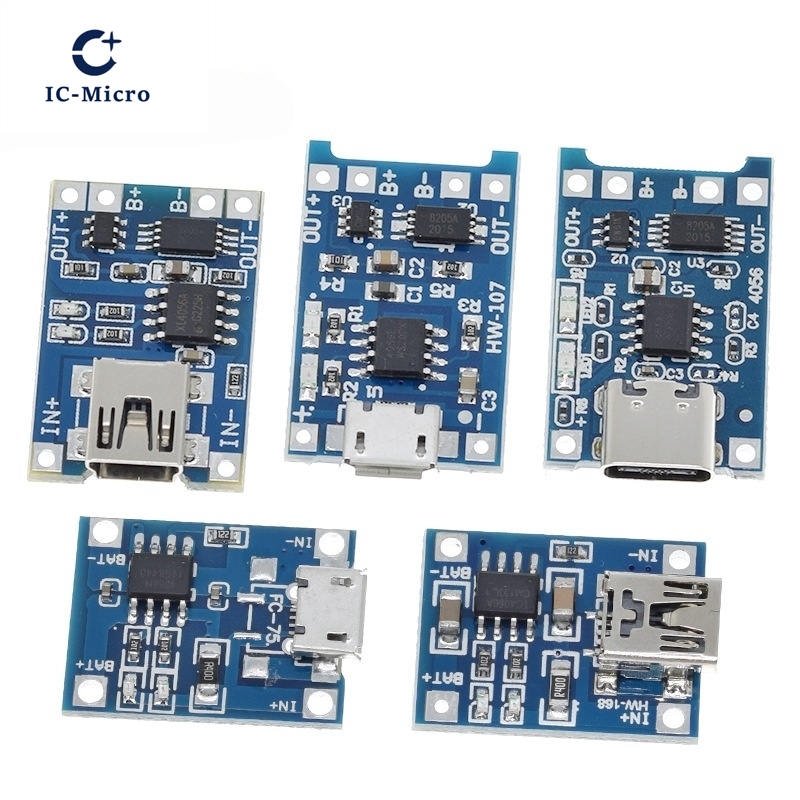 1/5 SZT. 5V 1A Moduł Ładowarki – Tp4056 Module recenzja i cena