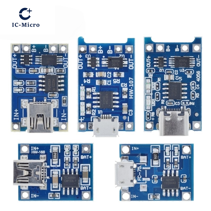 1/5 SZT. 5V 1A Moduł Ładowarki – Tp4056 Module recenzja i cena