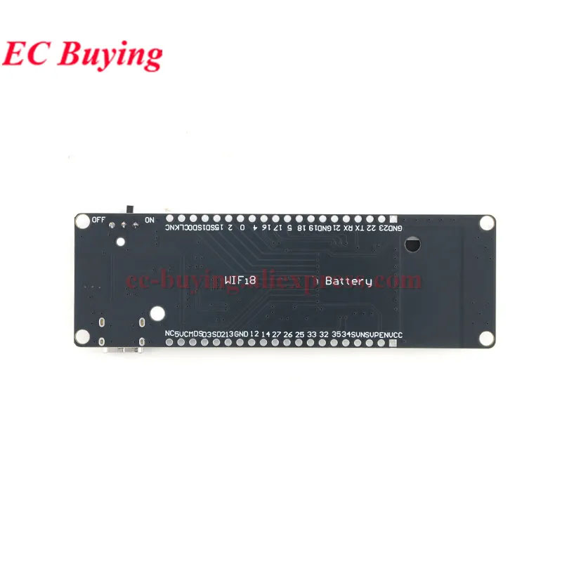 Płytka rozwojowa modułu ESP32  – Esp32 Battery Holder Lipo recenzja i cena
