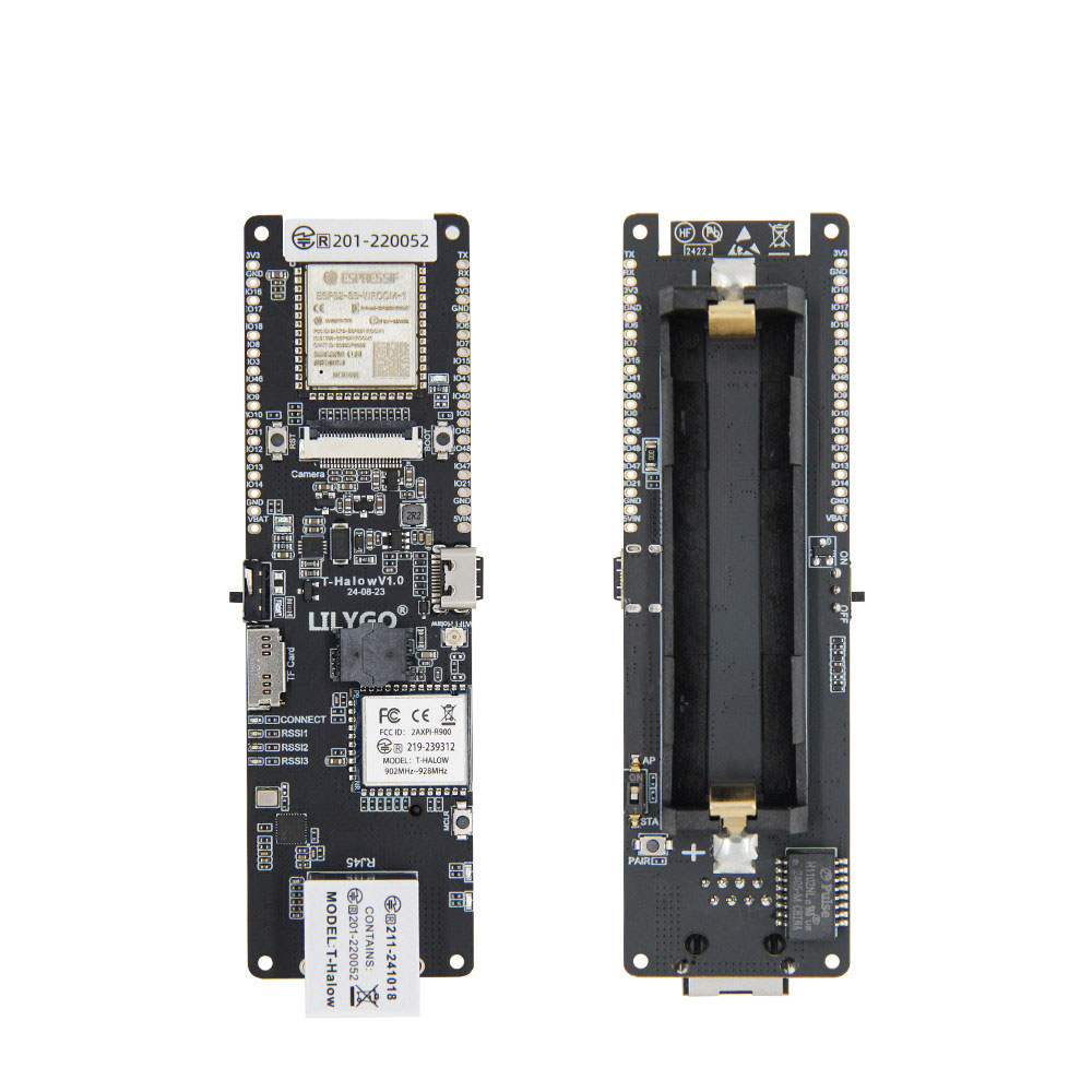 Płytka rozwojowa LILYGO T-Halo – Esp32 Battery Holder Lipo recenzja i cena