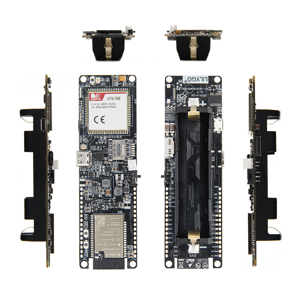 Moduł LILYGO T-A7670E ESP32, o – Esp32 Battery Holder Lipo recenzja i cena