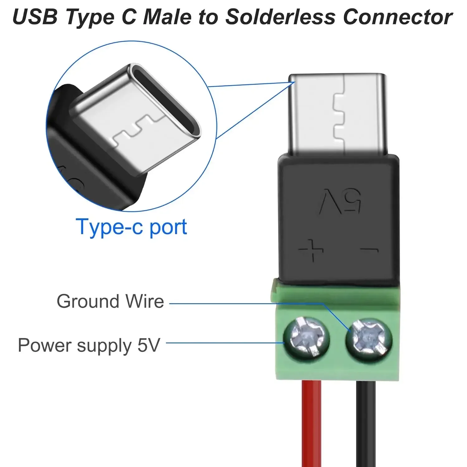 1-4 szt. bezlutowy adapter USB – Screw Terminal Block recenzja i cena