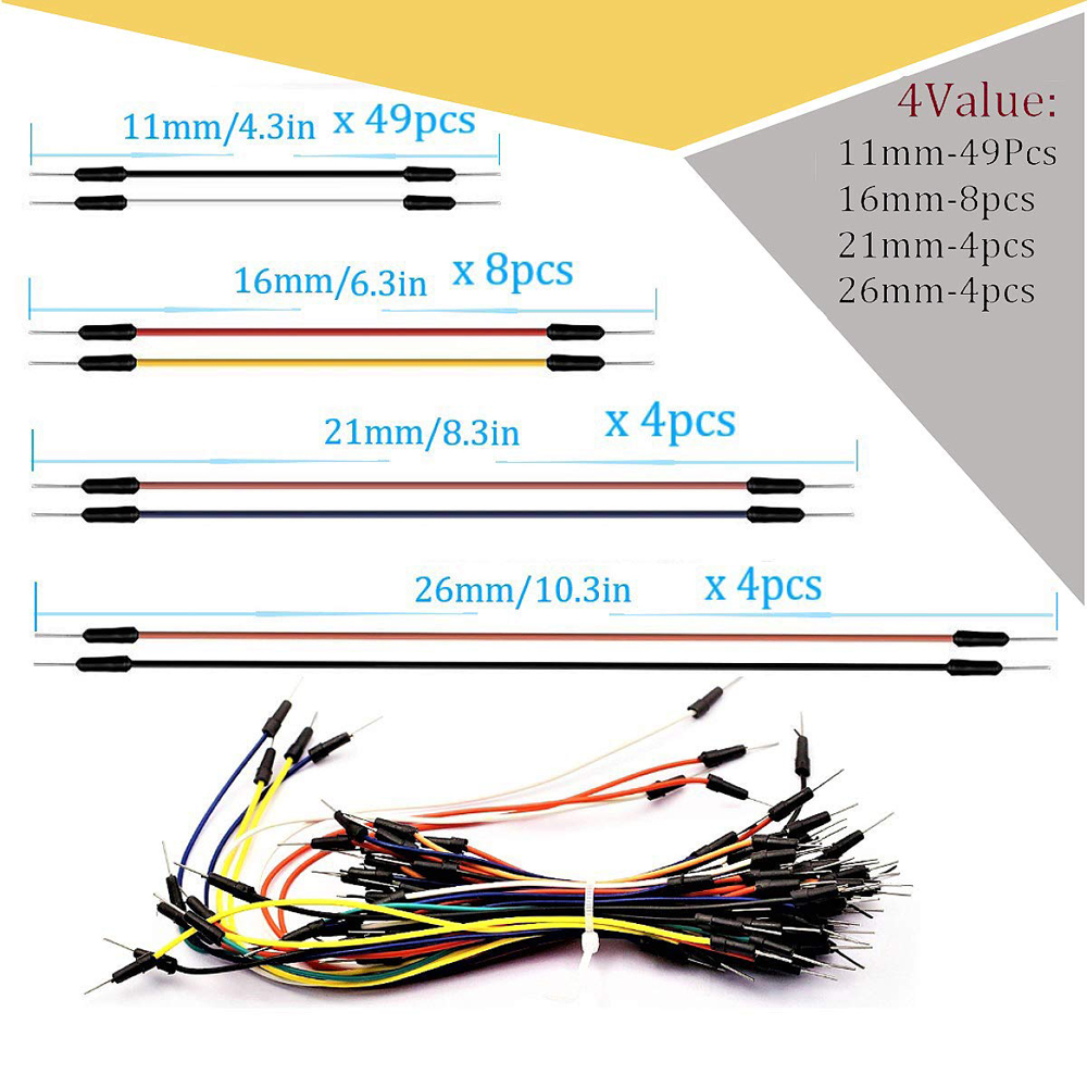 Zestaw przewodów połączeniowyc – Breadboard 400 Point recenzja i cena