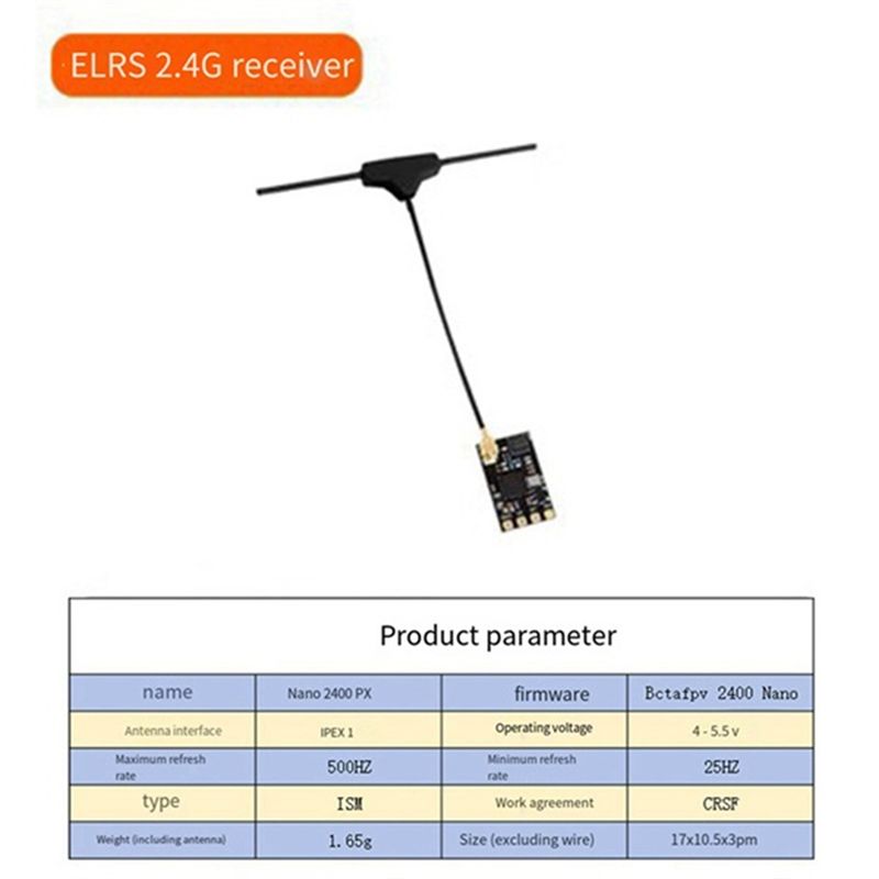 CYGJ-10SZT. Odbiornik ELRS 2.4 – Antenna 2.4Ghz recenzja i cena