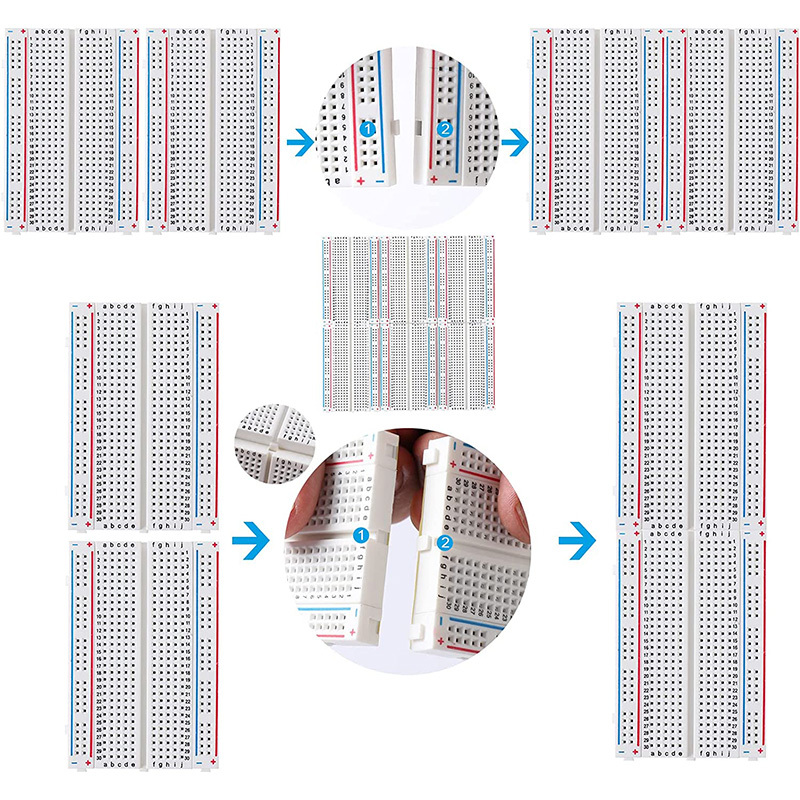 Płytka stykowa MB-102 MB102 40 – Breadboard 400 Point recenzja i cena
