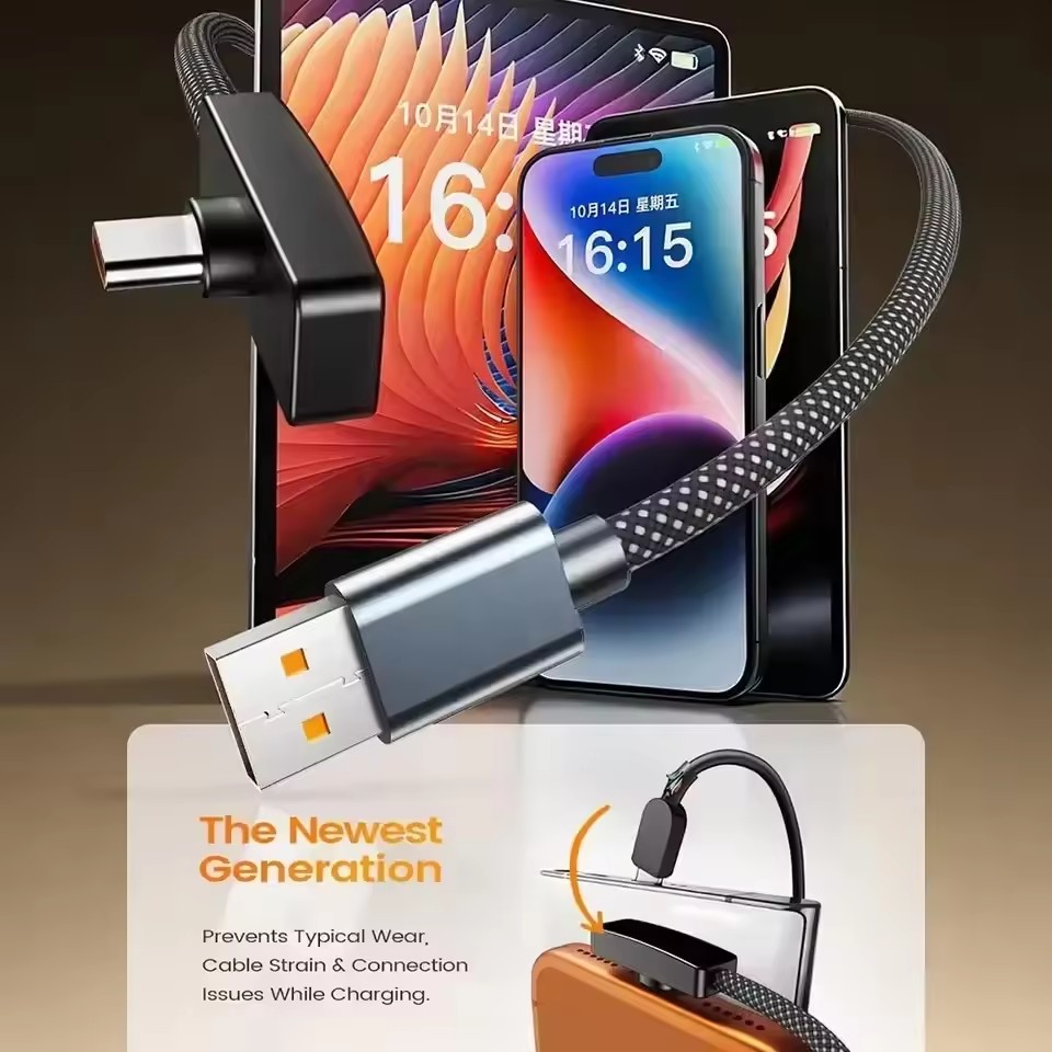 Kabel USB typu C z kątem 90 st – Usb C Cable recenzja i cena